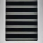 24″ Wine Cooler, 48 Bottles, 7 Maple Racks, Custom Temp, ADA, Star-K Sabbath, Theater Lighting, Left Hinge.