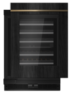 Panel-Ready 24″ Built-In Undercounter Wine Cellar – Left Swing