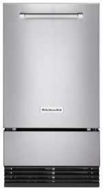 18″ Automatic Ice Maker with Stainless Steel Finish