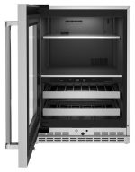 24″ Beverage Center with Glass Door and Metal-Front Racks - Image 5