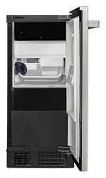 Panel-Ready 15″ Undercounter Ice Machine with Articulating Hinge - Image 2