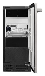Panel-Ready 15″ Undercounter Ice Machine with Articulating Hinge - Image 3