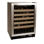 50 Bottle Stainless Steel Built-in Wine Refrigerator