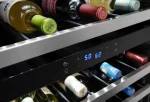 24″ Undercounter Wine Center, 51-Bottle Capacity, Dual Zones, LED Lighting, Reversible Door. - Image 7