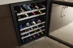 24″ Undercounter Wine Center, 51-Bottle Capacity, Dual Zones, LED Lighting, Reversible Door. - Image 5