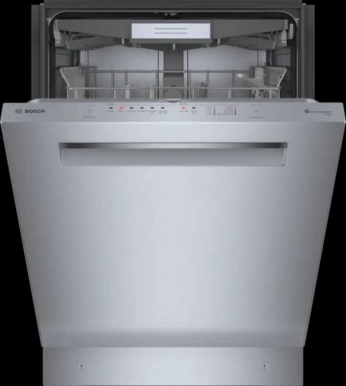 500 Series Dishwasher 24'' Stainless Steel Anti-fingerprint - Image 2