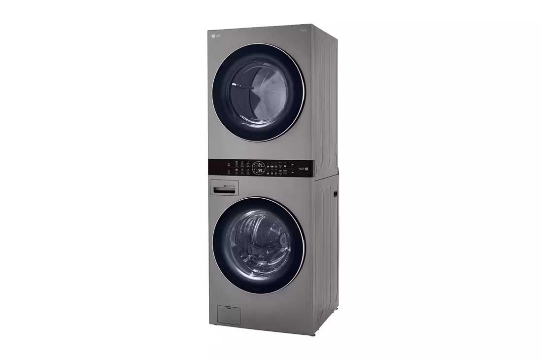 Single Unit Front Load LG WashTower with Center Control 4.5 cu. ft. Washer and 7.4 cu. ft. Electric Dryer - Image 3