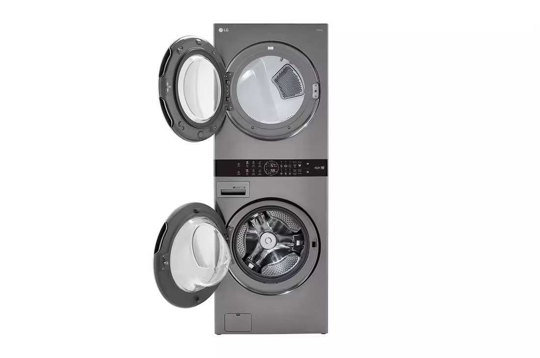Single Unit Front Load LG WashTower with Center Control 4.5 cu. ft. Washer and 7.4 cu. ft. Electric Dryer - Image 4