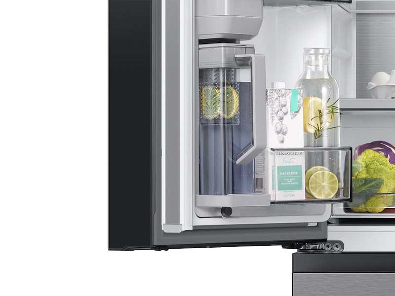 Bespoke 4-Door French Door Refrigerator (29 cu. ft.) with AutoFill Water Pitcher in Stainless Steel - Image 4
