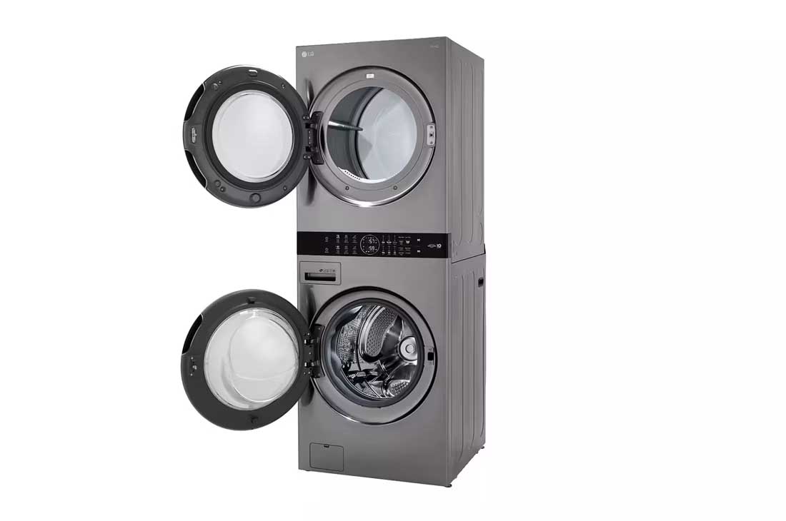 Single Unit Front Load LG WashTower with Center Control 4.5 cu. ft. Washer and 7.4 cu. ft. Electric Dryer - Image 5