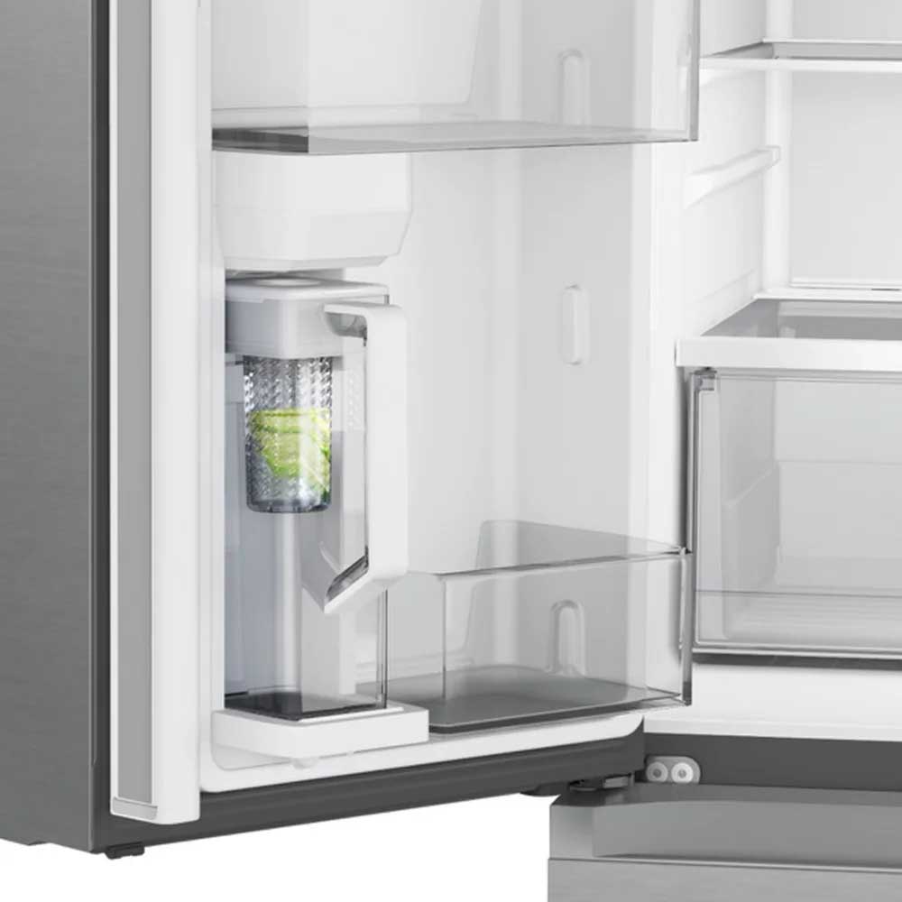 36 Inch Smart 4-Door Flex™ Refrigerator with 29 Cu. Ft. Capacity, AutoFill Water Pitcher, Dual Ice Maker, FlexZone Storage, Flex Crisper, UV Deodorizing Filter, Triple Cooling, and ADA Compliant: Fingerprint Resistant Stainless Steel - Image 6