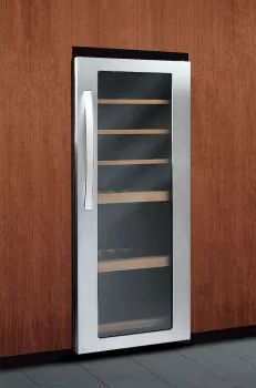 24" Wine Cellar, 160-Bottle, Smooth Racks, Absorption Cooling, Stainless Steel - Image 2