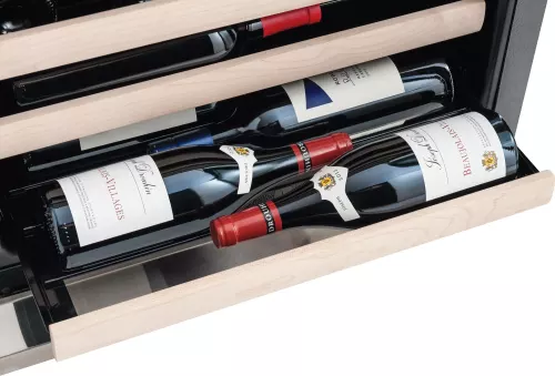 24" Wine Cooler, 48 Bottles, 7 Maple Racks, Custom Temp, ADA, Star-K Sabbath, Theater Lighting, Left Hinge. - Image 7