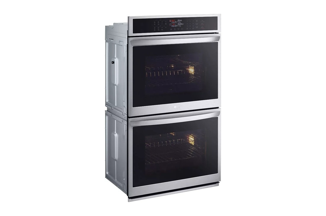 LG WDEP9423F 9.4 cu. ft. 30-Inch Double Electric Smart Wall Oven with Air Fry view 2