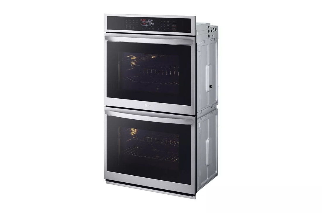 LG WDEP9423F 9.4 cu. ft. 30-Inch Double Electric Smart Wall Oven with Air Fry view 3