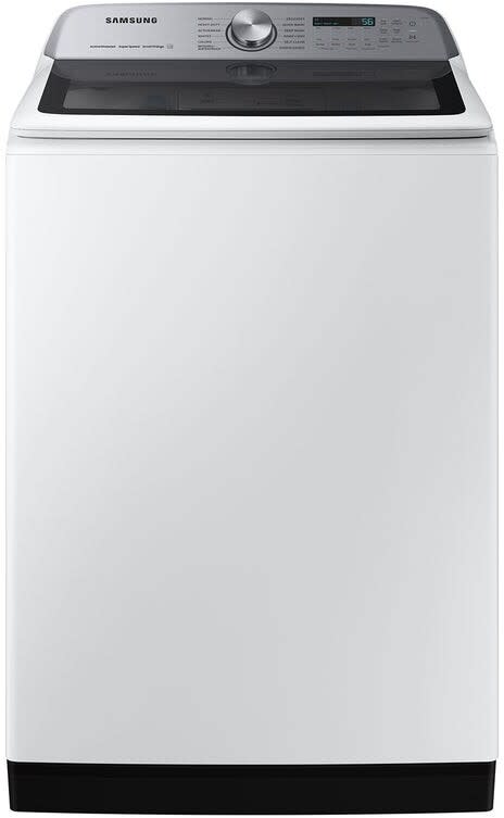 Samsung WA54CG7105AW 5.4 cu. ft. 28-Inch Smart Top Load Washer with ActiveWave Agitator