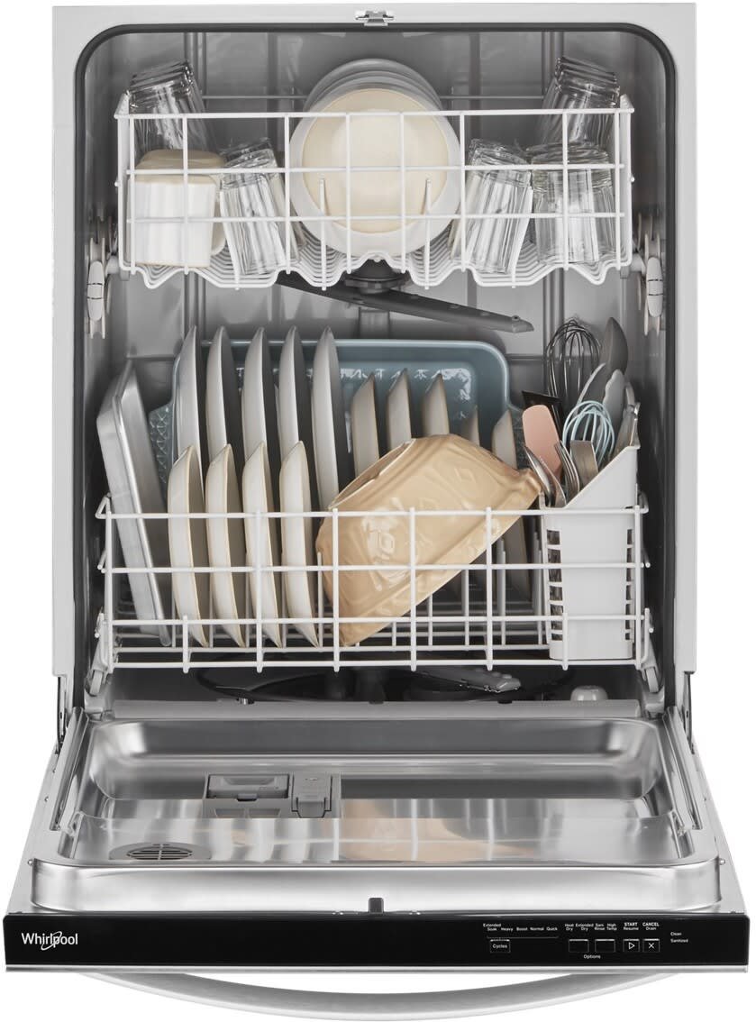 Whirlpool WDT531HAPM Quiet Top Control Dishwasher with Boost Cycle view 2